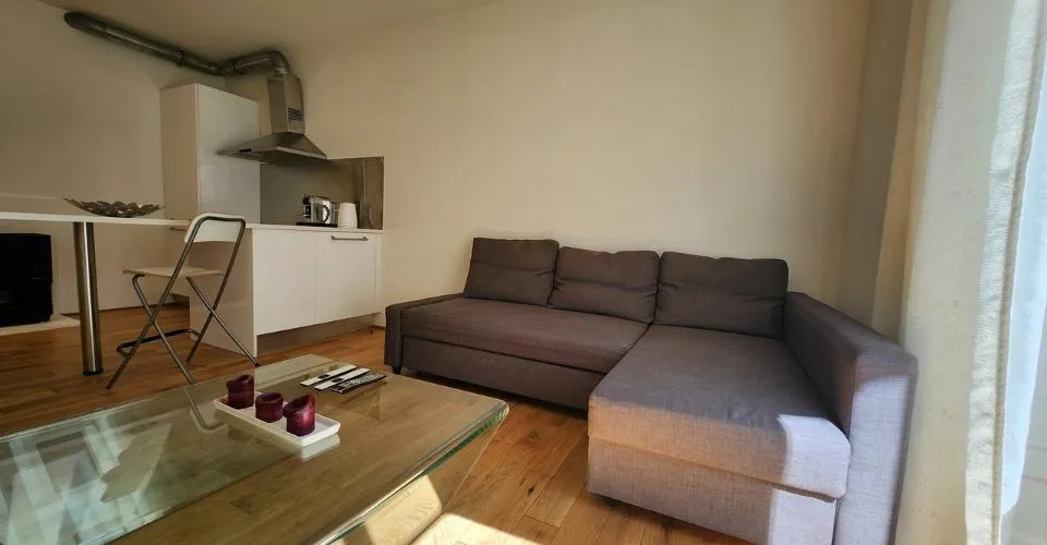 Charmant appartement meublé de 2 pièces à deux pas du lac