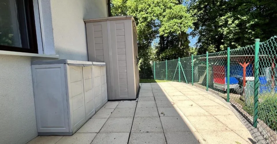 Pregny-Chambésy - 3 pièces meublé de 55 m² avec véranda et jardin - Calme absolu