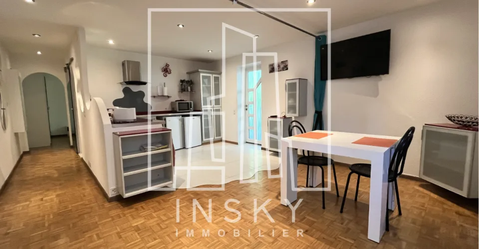 Pregny-Chambésy - 3 pièces meublé de 55 m² avec véranda et jardin - Calme absolu