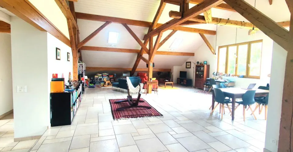 Charmant appartement de 6 pièces au dernier étage d'une ferme rénovée