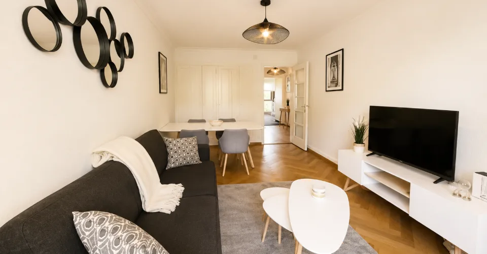 Appartement spacieux 1 chambre meublé avec balcon à Genève !