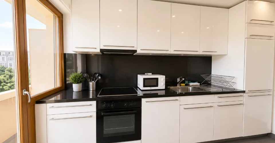 Appartement spacieux 1 chambre meublé avec balcon à Genève !