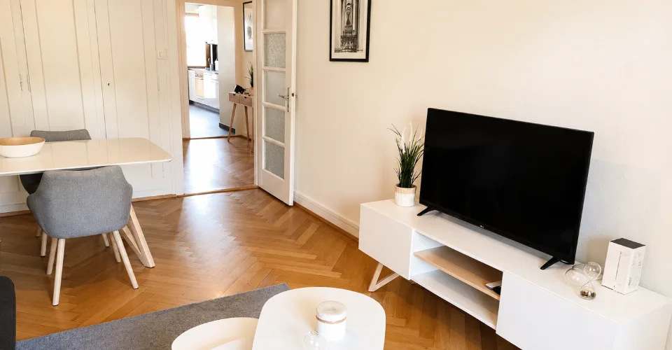Appartement spacieux 1 chambre meublé avec balcon à Genève !