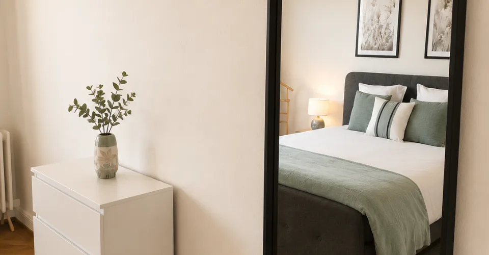 Appartement spacieux 1 chambre meublé avec balcon à Genève !