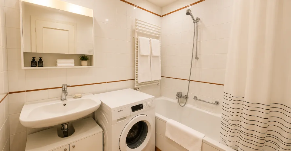 Appartement spacieux 1 chambre meublé avec balcon à Genève !