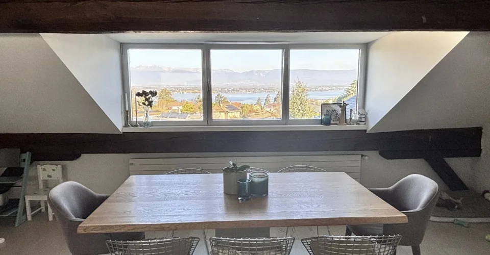 SUPERBE APPARTEMENT DE CHARME AVEC VUE LAC