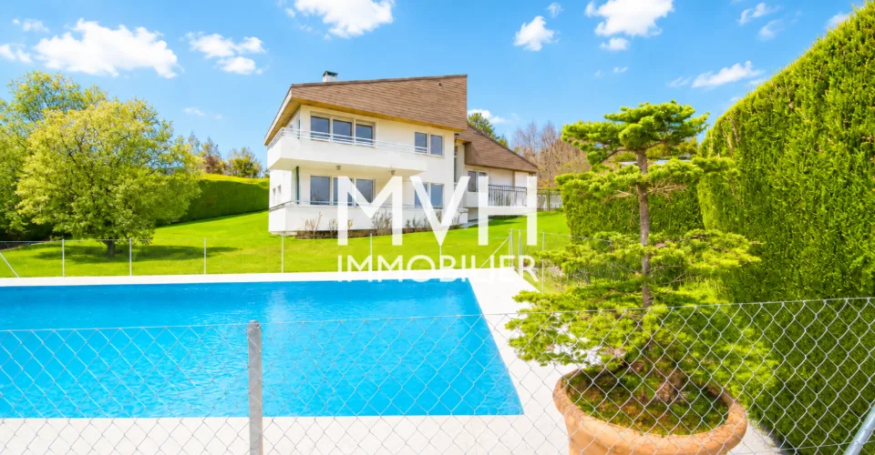 Villa avec piscine et vue lac coteau de Cologny – foto 2 di 11