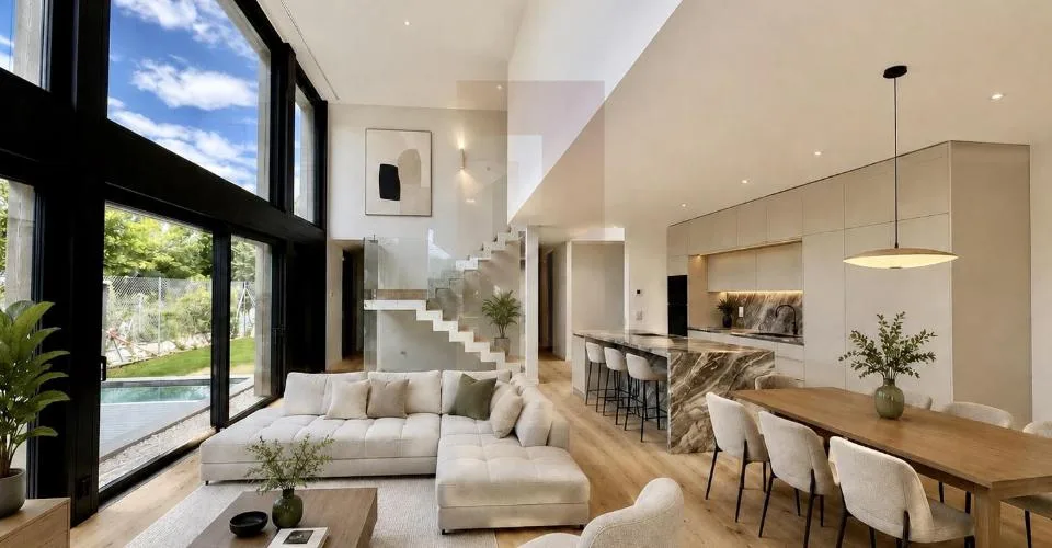 Superbe villa contemporaine neuve