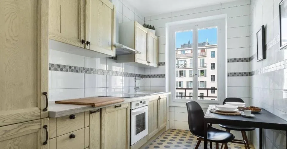 Appartement charmant 1 chambre avec balcon dans le quartier vivant des Charmilles, Genève