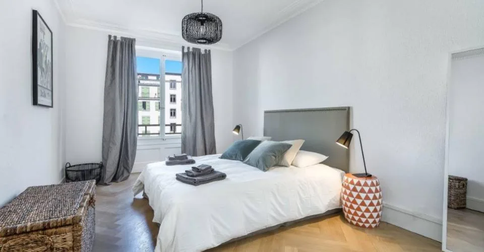 Appartement charmant 1 chambre avec balcon dans le quartier vivant des Charmilles, Genève
