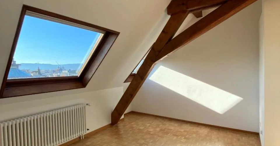 Joli appartement situé dans le quartier des Eaux-Vives, à deux