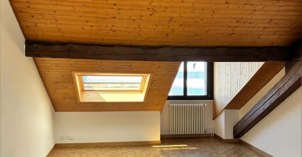 Appartement mansardé et rénové avec 3 chambres – Rue de Tronchin 26