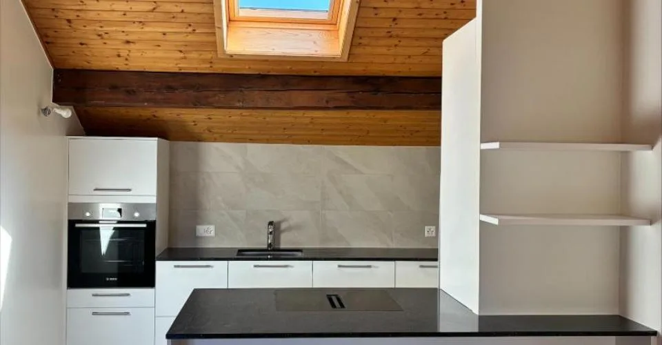 Appartement mansardé et rénové avec 3 chambres – Rue de Tronchin 26