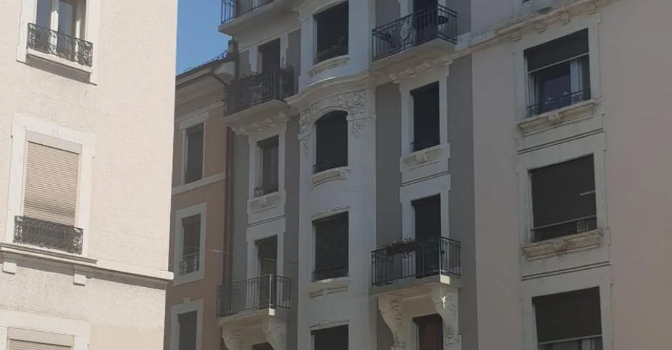 Bel appartement dans le quartier des Eaux-Vives avec vue
