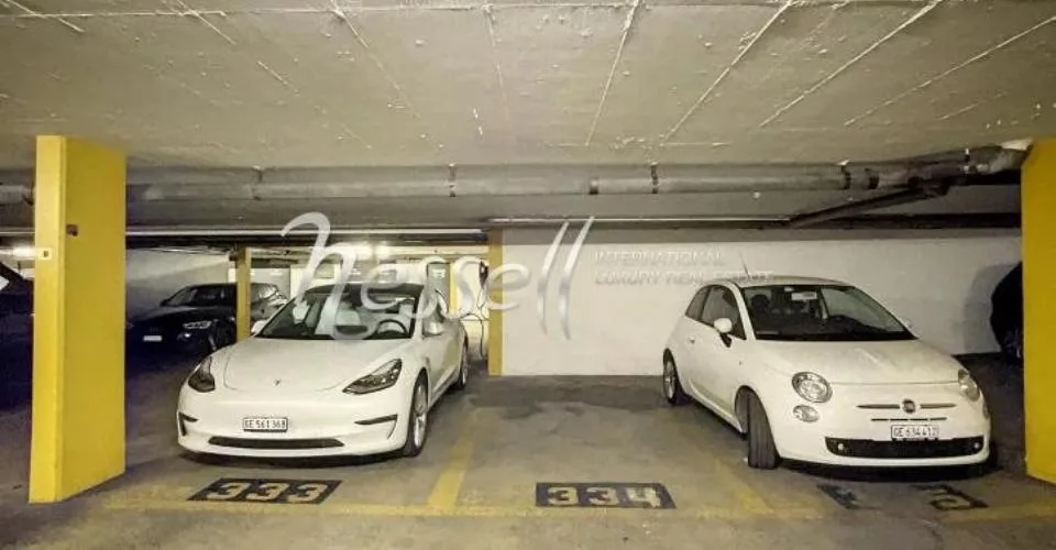 Parking sous-terrain aux Eaux-Vives