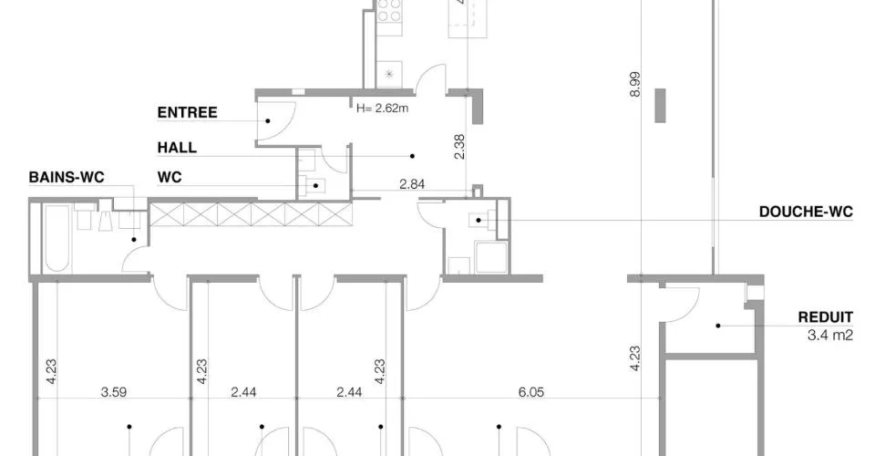 GRAND-SACONNEX - Chemin Taverney 2 - 153m2