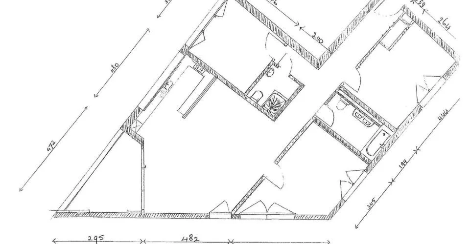 Appartement d'angle avec balcon