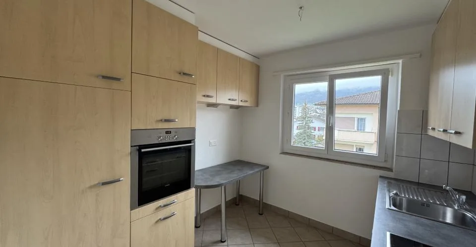Appartement de 4 1/2 à Delémont - balcon plein sud