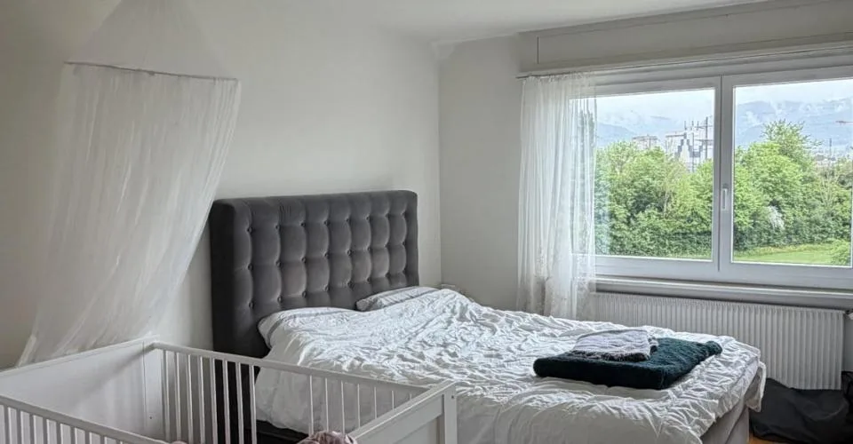 Appartement de 4 1/2 à Delémont - balcon plein sud