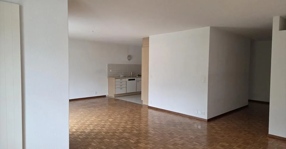 Appartement situé dans un immeuble avec ascenseur.