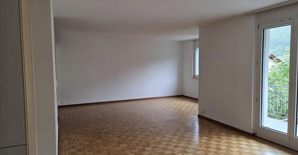 Appartement situé dans un immeuble avec ascenseur.