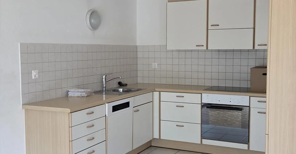 Appartement situé dans un immeuble avec ascenseur.