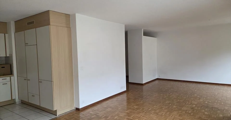Appartement situé dans un immeuble avec ascenseur.