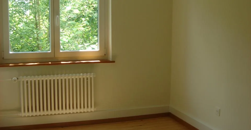 3.5 pièces situé dans une petite maison de 2 appartements.