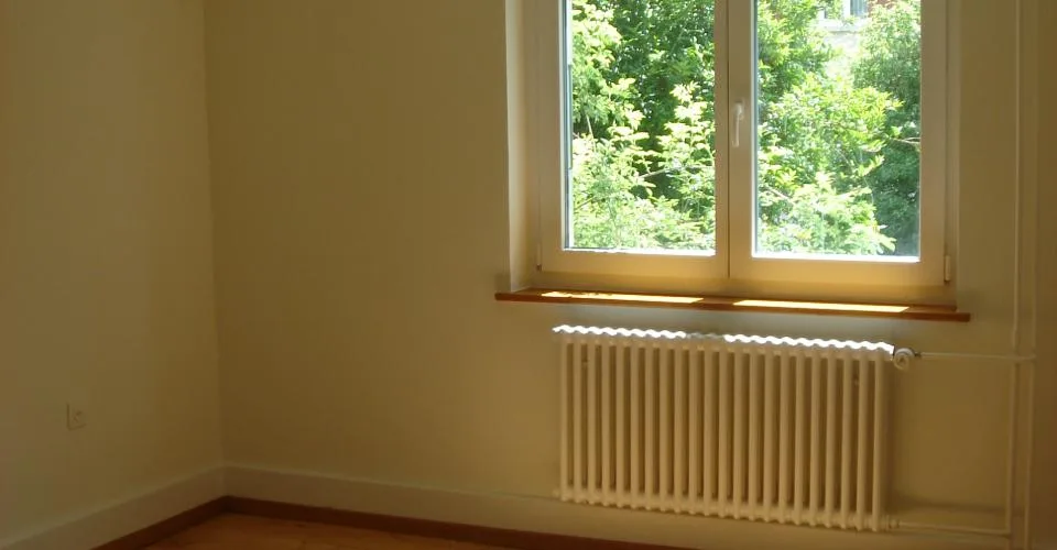 3.5 pièces situé dans une petite maison de 2 appartements.
