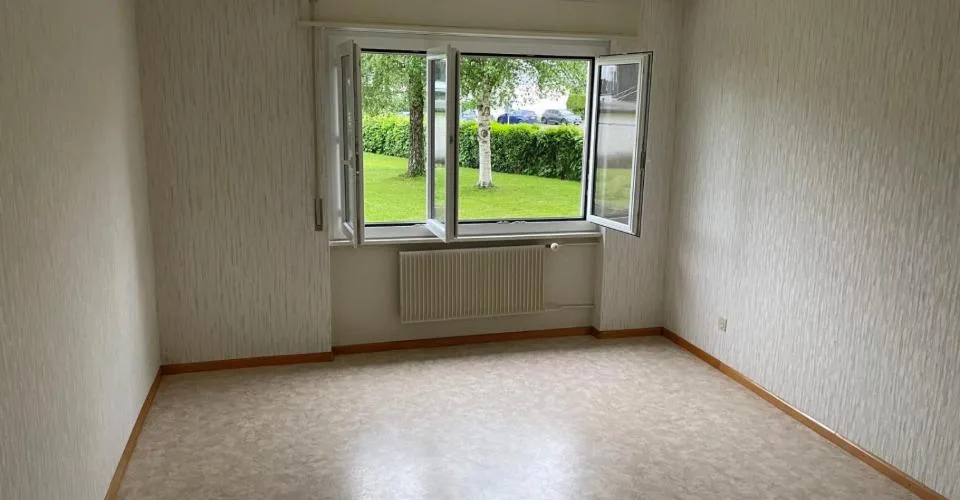 Appartement de 3.5 piÃ¨ces au rez-de-chaussÃ©e