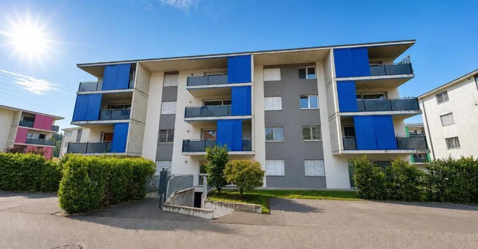 À louer à Courrendlin appartement à plain-pied de 3.5 pièces