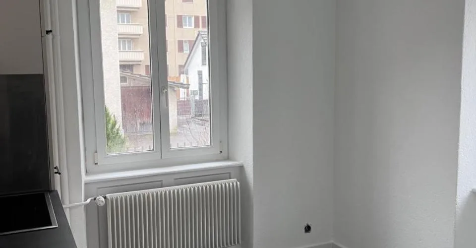 Delémont - environnement calme, appartement de 3,5 pièces au rez sup