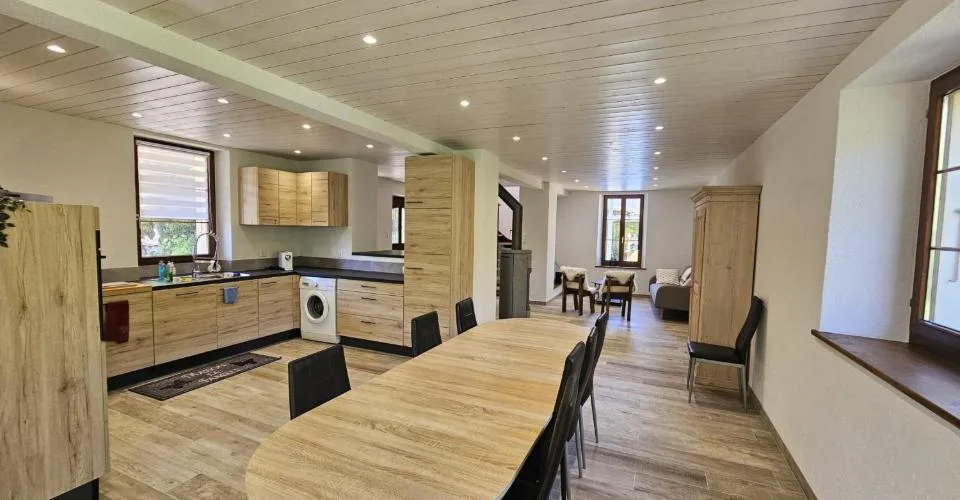 À louer à Grandgourt charmante maison rénovée de 4.5 pièces