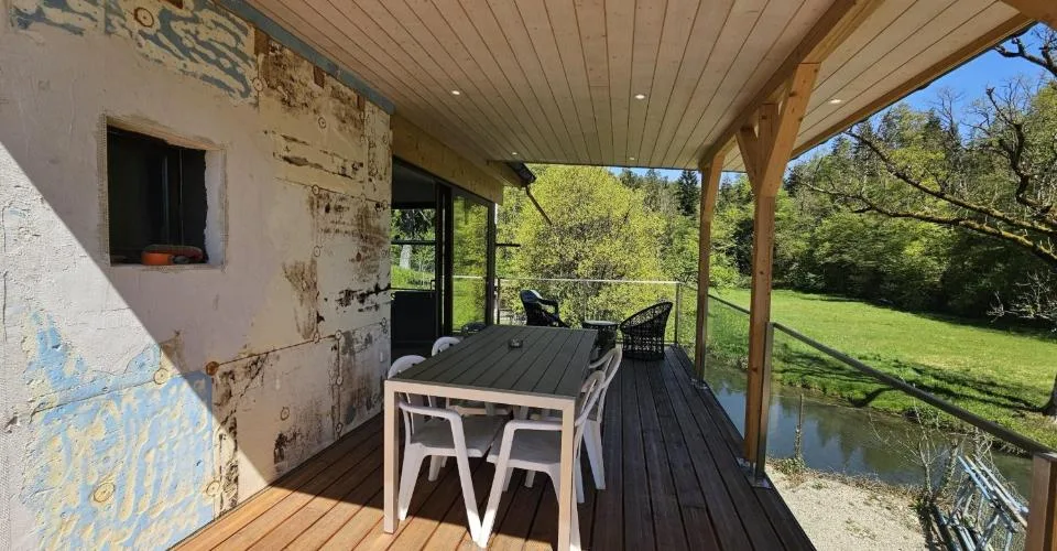 À louer à Grandgourt charmante maison rénovée de 4.5 pièces