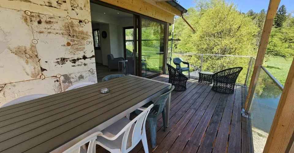 À louer à Grandgourt charmante maison rénovée de 4.5 pièces