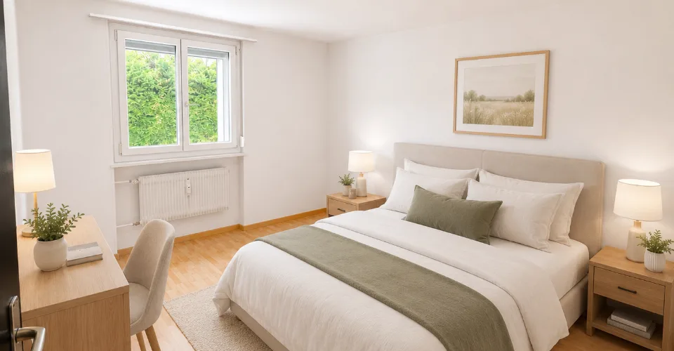 Appartement 4,5 pièces de 70 m² avec balcon Mont-Terri 2 – Foto 2 von 13