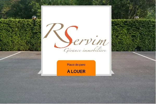 Senarclens - place de parc intérieure