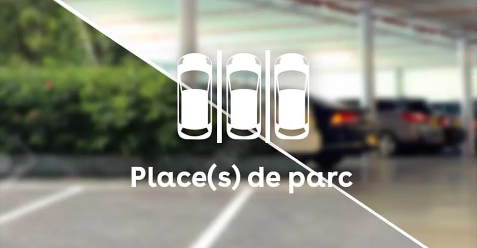 Places de parc extérieures