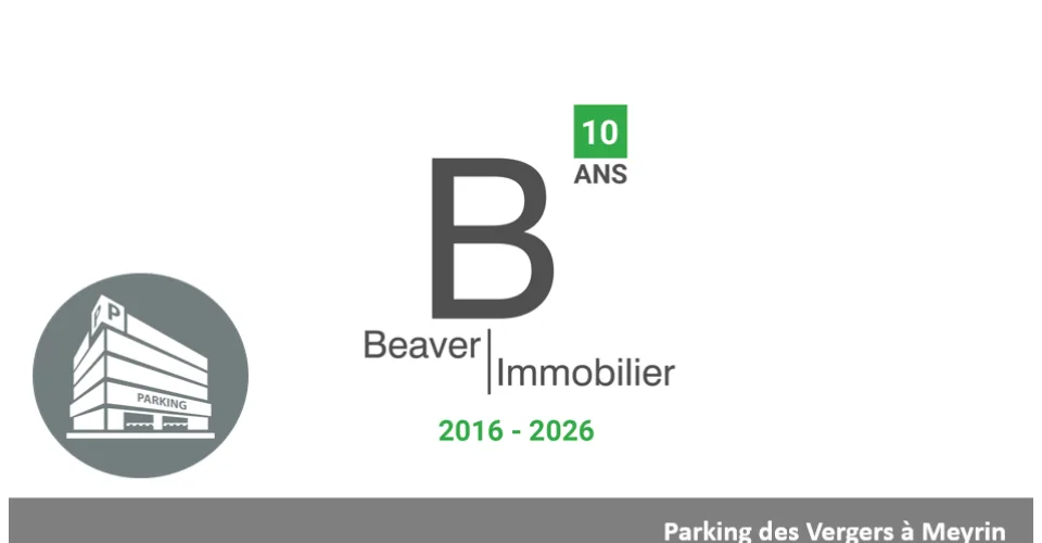 Place de parking au sous-sol