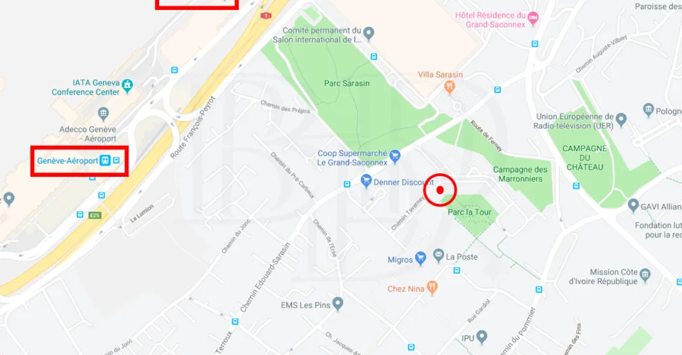 Parkings extérieurs: une place simple