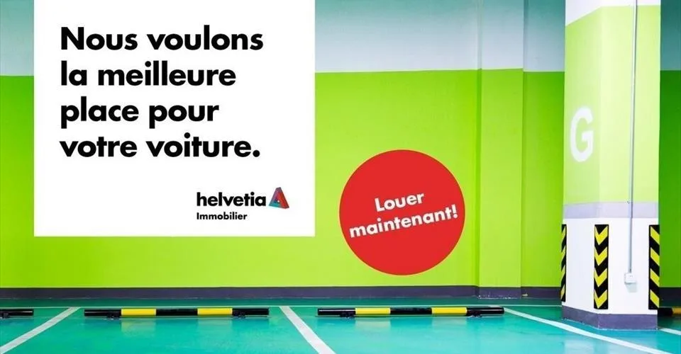 Places de parking dans un garage collectif sécurisé