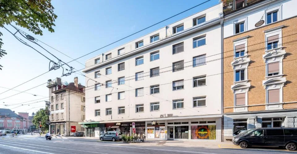Espaces de bureaux à louer à Zurich, rue Stauffacherstrasse.