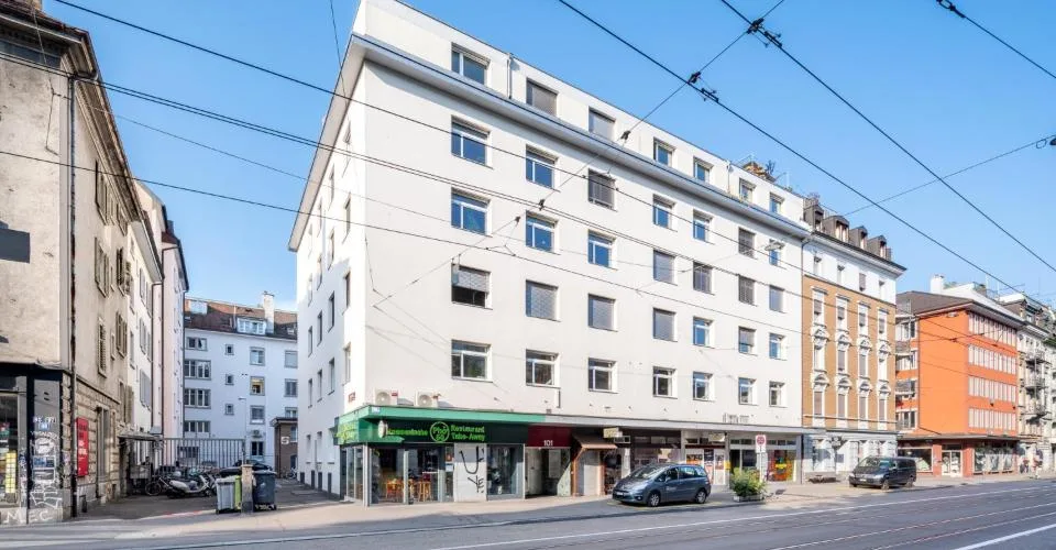 Espaces de bureaux à louer à Zurich, rue Stauffacherstrasse.