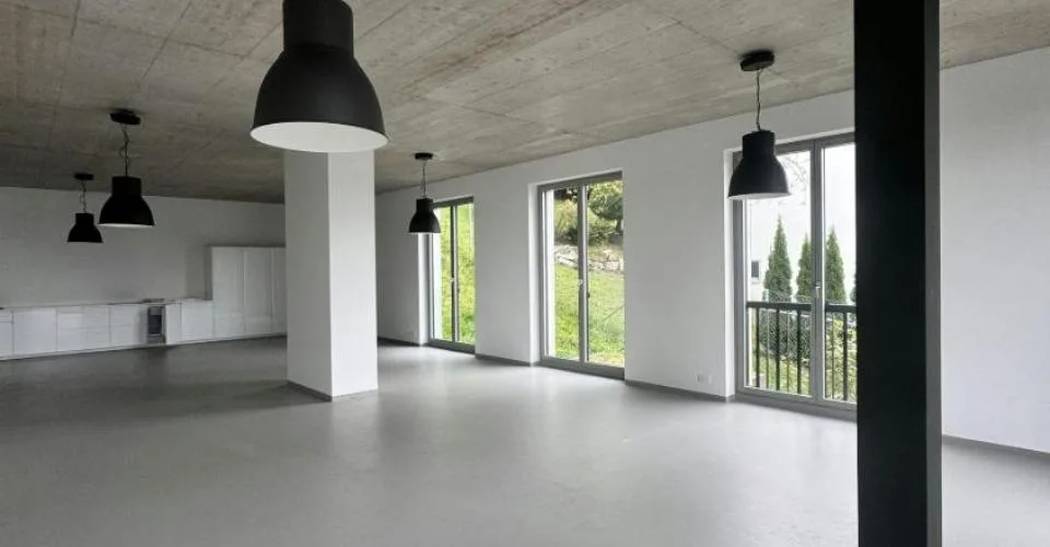Espace de bureau spacieux avec kitchenette et douche à louer