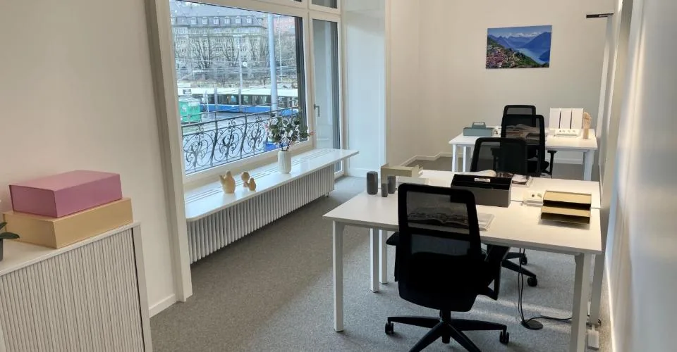Büroräume für 5 in Spaces Bahnhofplatz