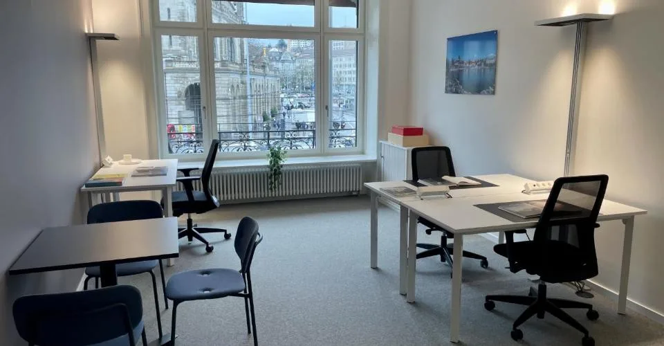 Flexible Arbeitsplätze in Spaces Bahnhofplatz