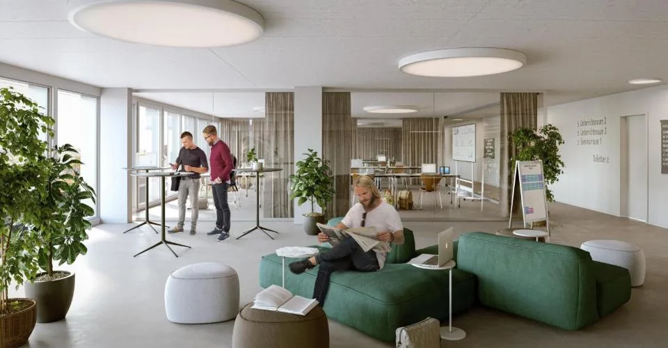 Surface commerciale et bureau attrayante directement à la gare de Horgen Oberdorf