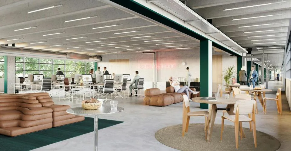 Bureau moderne (mixte) et espace commercial dans la nouvelle zone Zwhatt à partir de 300 m2