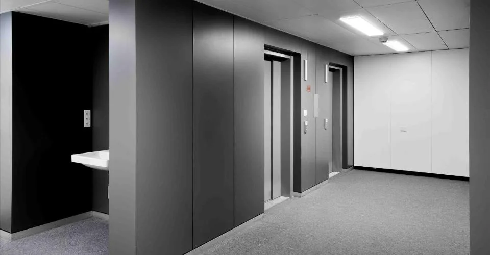 Surface de bureaux agrandie de 135 à 1500 m2 - sur le site Riverside à Zuchwil