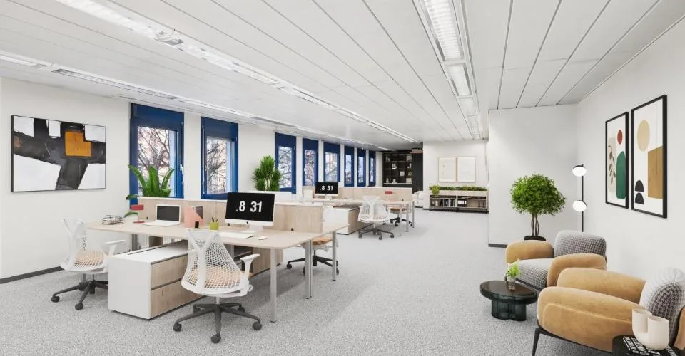 Charmant bureau aux dimensions optimales